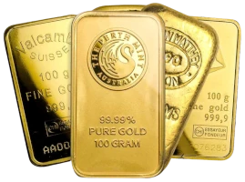 Representative Gold Bar — 100 gram