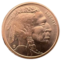 Copper Buffalo round