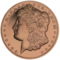 Representative Copper Round — Morgan