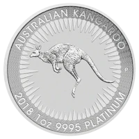 Representative Platinum Kangaroo — 1 oz