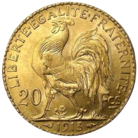 Representative European 20 Francs